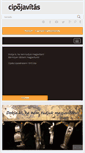 Mobile Screenshot of cipojavitas.eu